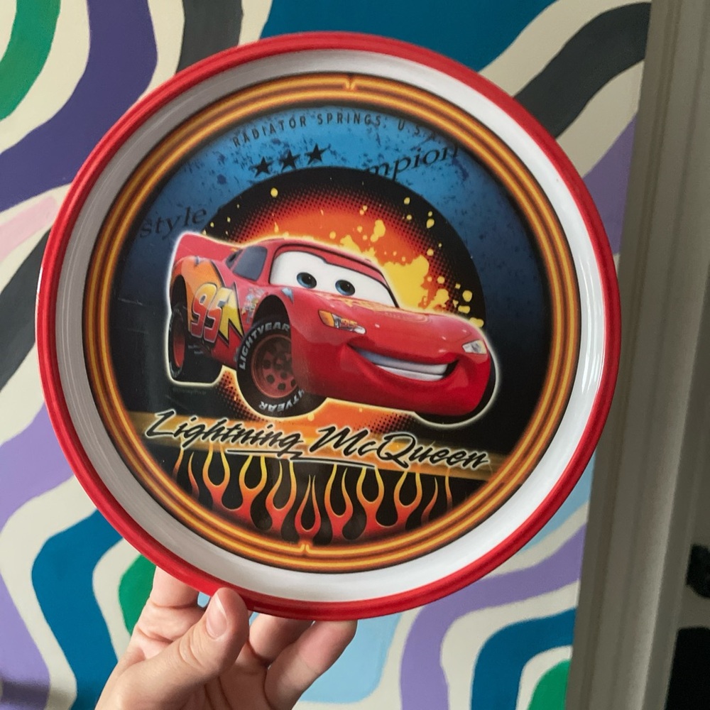 Cars Plastic Dish Set - Picture 6 of 9